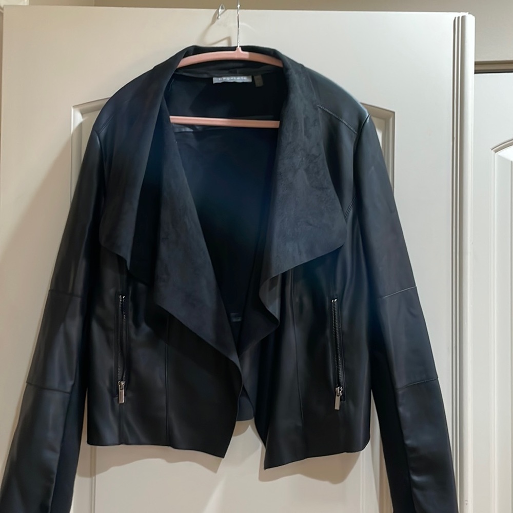 Good condition faux leather jacket